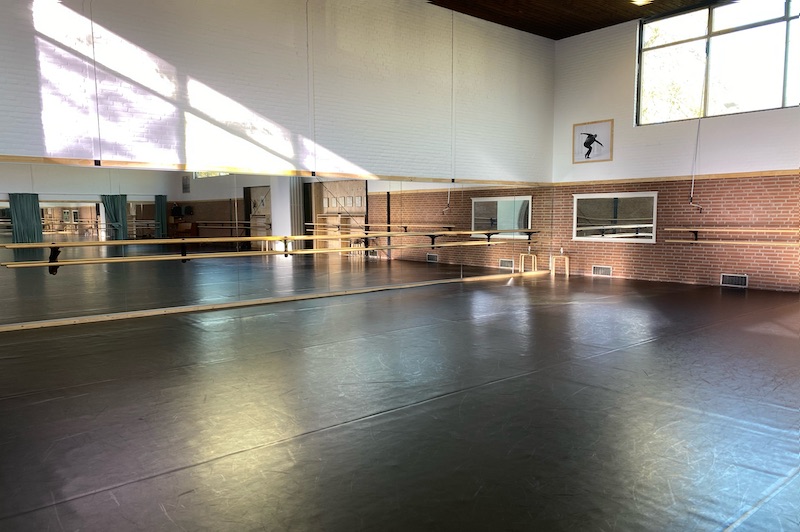 foto balletzaal vooropleiding hedendaagse dans VHD